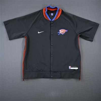 Eugene Omoruyi - Oklahoma City Thunder - Game-Issued City Edition Jacket  - 2022-23 NBA Season