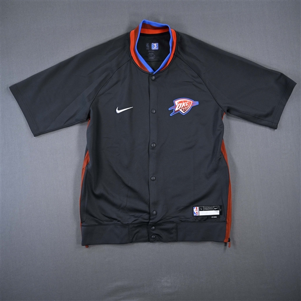 Josh Giddey - Oklahoma City Thunder - Game-Issued City Edition Jacket  - 2022-23 NBA Season