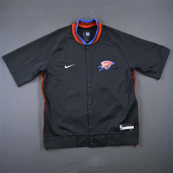 Jeremiah Robinson-Earl - Oklahoma City Thunder - Game-Issued City Edition Jacket  - 2022-23 NBA Season