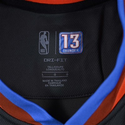 Ousmane Dieng - Oklahoma City Thunder - Game-Issued City Edition Jacket  - 2022-23 NBA Season