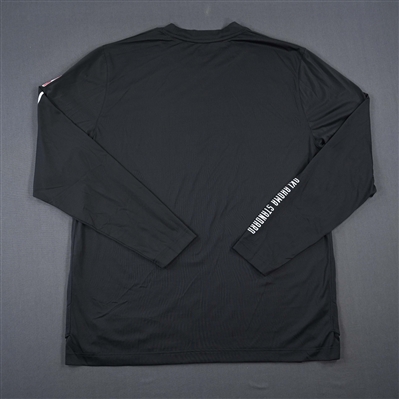 Tre Mann - Oklahoma City Thunder - Game-Issued City Edition Long-Sleeved Shooting Shirt  - 2022-23 NBA Season
