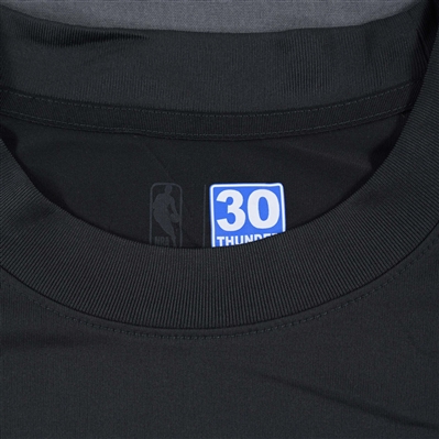 Olivier Sarr - Oklahoma City Thunder - Game-Issued City Edition Long-Sleeved Shooting Shirt  - 2022-23 NBA Season