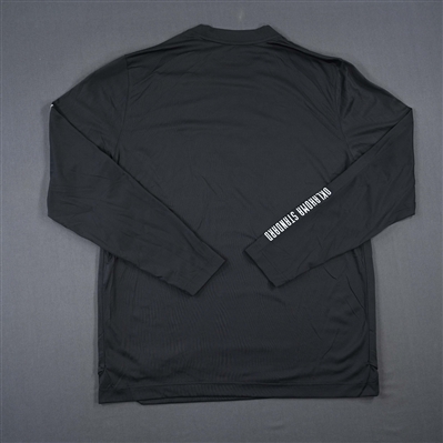 Kenrich Williams - Oklahoma City Thunder - Game-Issued City Edition Long-Sleeved Shooting Shirt  - 2022-23 NBA Season