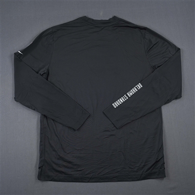 Josh Giddey - Oklahoma City Thunder - Game-Issued City Edition Long-Sleeved Shooting Shirt  - 2022-23 NBA Season