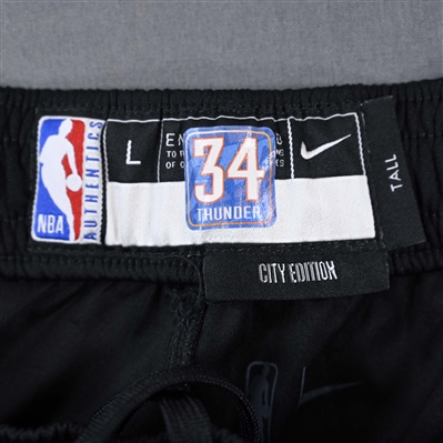 Kenrich Williams - Oklahoma City Thunder - Game-Issued City Edition Pants  - 2022-23 NBA Season