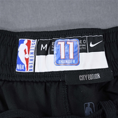 Isaiah Joe - Oklahoma City Thunder - Game-Issued City Edition Pants  - 2022-23 NBA Season