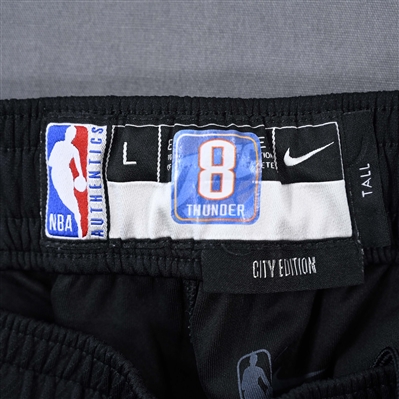 Jalen Williams - Oklahoma City Thunder - Game-Issued City Edition Pants  - 2022-23 NBA Season