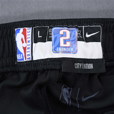 Shai Gilgeous-Alexander - Oklahoma City Thunder - Game-Issued City Edition Pants  - 2022-23 NBA Season