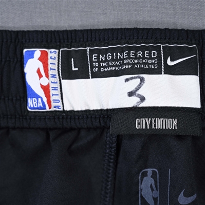 Chris Duarte - Indiana Pacers - Game-Issued City Edition Pants  - 2022-23 NBA Season