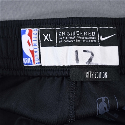 Oshae Brisse - Indiana Pacers - Game-Issued City Edition Pants  - 2022-23 NBA Season