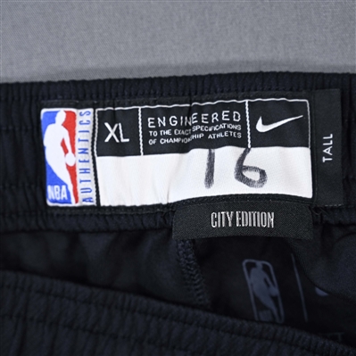James Johnson - Indiana Pacers - Game-Issued City Edition Pants  - 2022-23 NBA Season