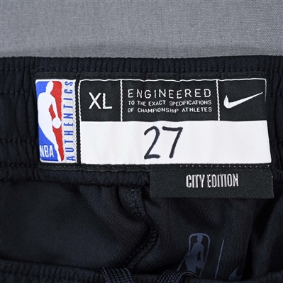 Daniel Theis - Indiana Pacers - Game-Issued City Edition Pants  - 2022-23 NBA Season