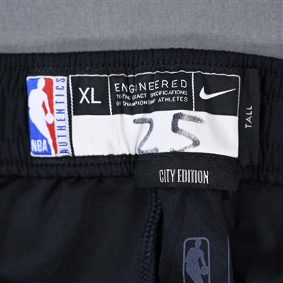 Jalen Smith - Indiana Pacers - Game-Issued City Edition Pants  - 2022-23 NBA Season