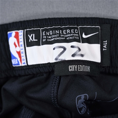 Isaiah Jackson - Indiana Pacers - Game-Issued City Edition Pants  - 2022-23 NBA Season