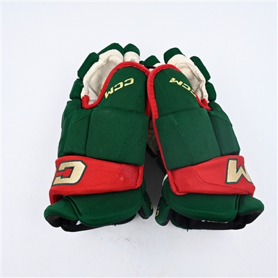 Joel Eriksson Ek - Game-Worn CCM Gloves - 2024-25 NHL Season