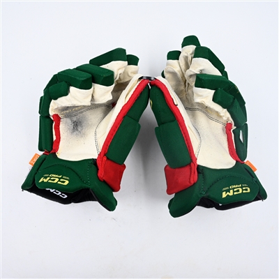 Joel Eriksson Ek - Game-Worn CCM Gloves - 2024-25 NHL Season