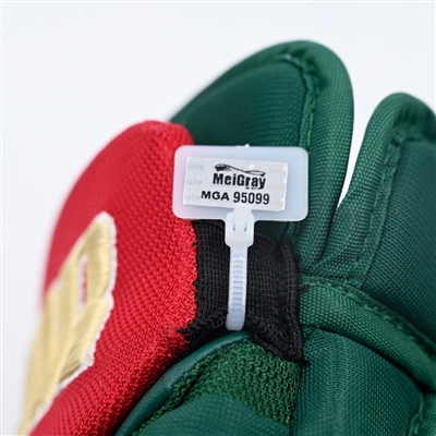 Jonas Brodin - Game-Worn Warrior Covert Gloves - 2023-24 NHL Season