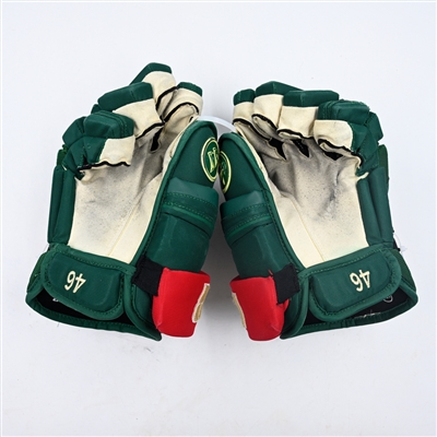 Jared Spurgeon - Game-Worn Warrior Covert Gloves - 2023-24 NHL Season