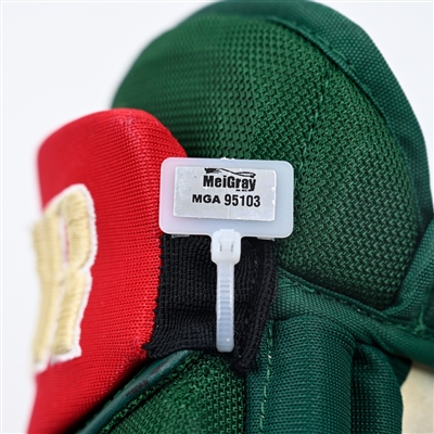 Jared Spurgeon - Game-Worn Warrior Covert Gloves - 2023-24 NHL Season