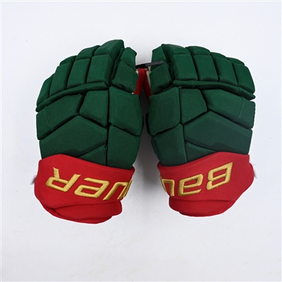 Marcus Johansson - Game-Worn Bauer Supreme Ultrasonic Gloves - 2023-24 NHL Season
