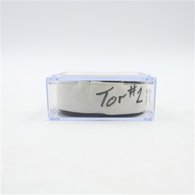 Mitch Marner - Toronto Maple Leafs - Goal Puck - March 22, 2025 vs. Nashville Predators (Predators Logo)