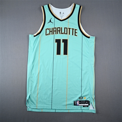 Jusuf Nurkic - Charlotte Hornets - City Edition Jersey - Worn 2 Games - 3/23/25 & 4/9/25 - 2024-25 NBA Season