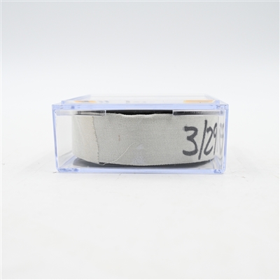 Ryan O'Reilly - Nashville Predators - Goal Puck - March 29, 2025 vs. Vegas Golden Knights (Predators Logo)