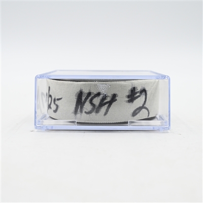 Brady Skjei - Nashville Predators - Goal Puck - March 27, 2025 vs. St. Louis Blues (Predators Logo)