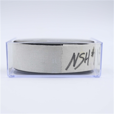 Steven Stamkos - Nashville Predators - Goal Puck - April 6, 2025 vs. Montreal Canadiens (Predators Logo)