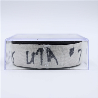 Kevin Stenlund - Utah Hockey Club - Goal Puck - April 14, 2025 vs. Nashville Predators (Predators Logo)