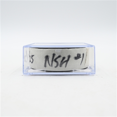 Fedor Svechkov - Nashville Predators - Goal Puck - March 27, 2025 vs. St. Louis Blues (Predators Logo)