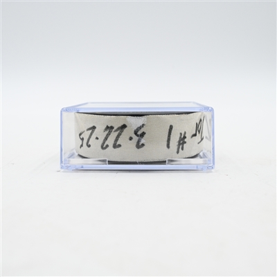 John Tavares - Toronto Maple Leafs - Goal Puck - March 22, 2025 vs. Nashville Predators (Predators Logo)