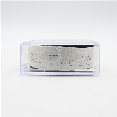 Mats Zuccarello - Minnesota Wild - Goal Puck - March 22, 2025 vs. Buffalo Sabres (Wild Logo)